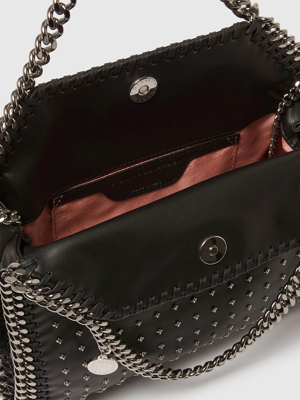 Falabella Star Studs Mini Tote Bag (Black)