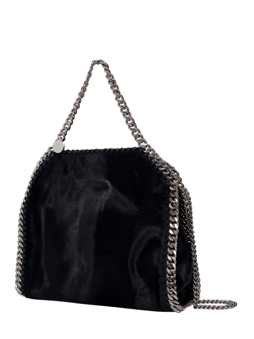 Falabella Mini Tote Bag (Brushed Black)