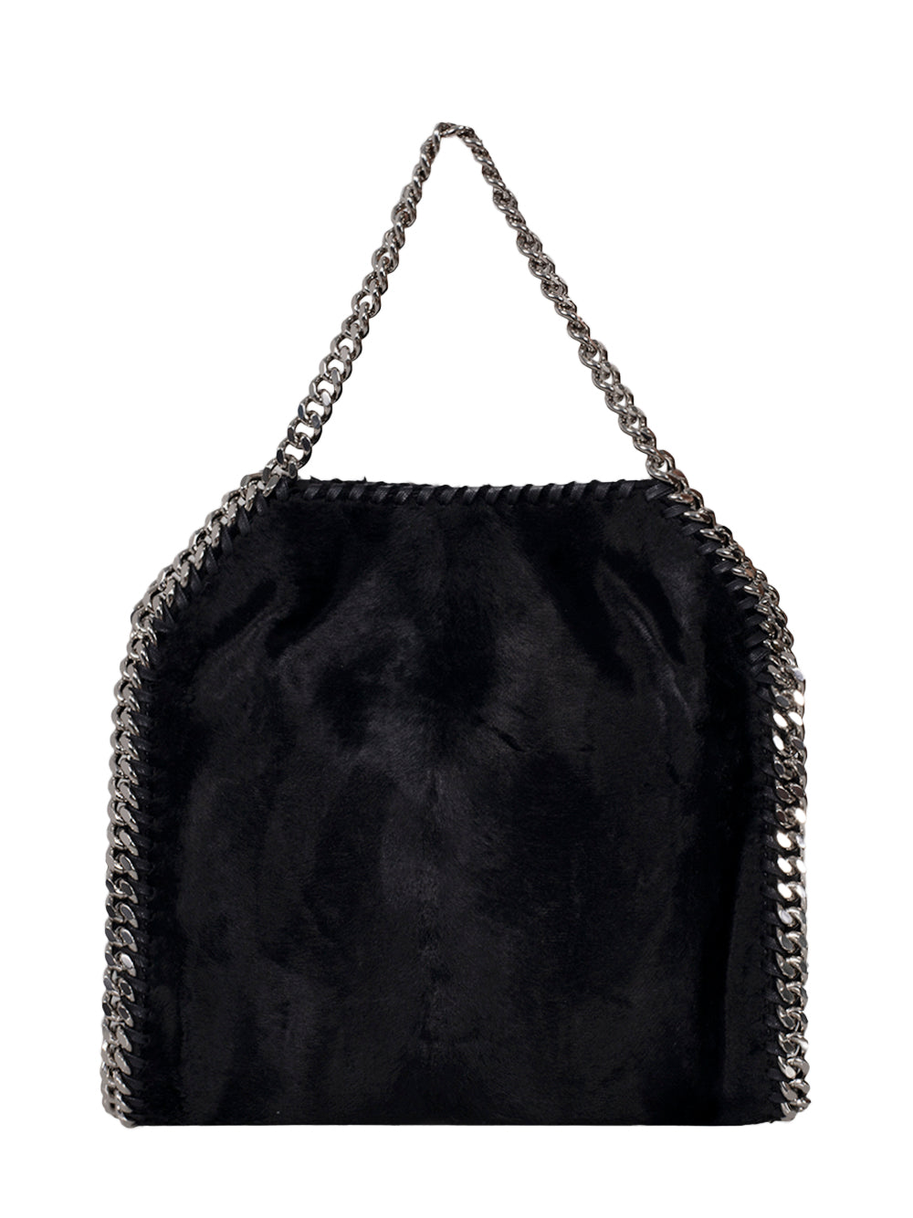 Falabella Mini Tote Bag (Brushed Black)
