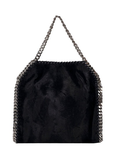 Falabella Mini Tote Bag (Brushed Black)