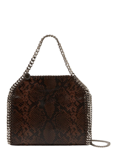 Falabella Snake Mini Tote Bag Espresso