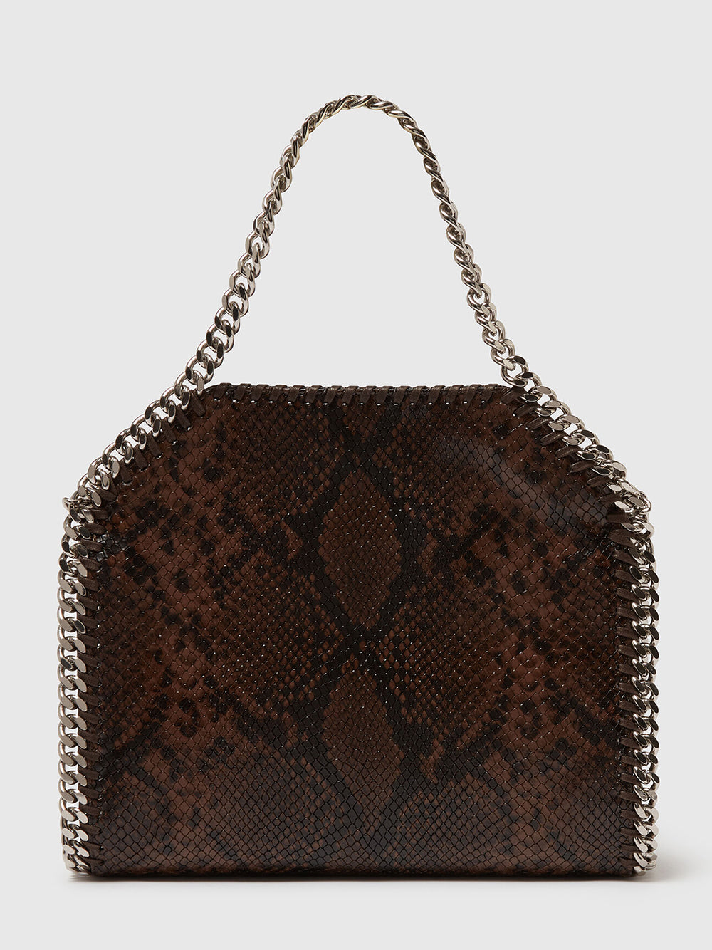 Falabella Snake Mini Tote Bag Espresso