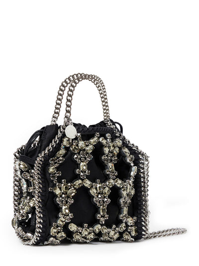 Tiny Tote Crystal Cage Black