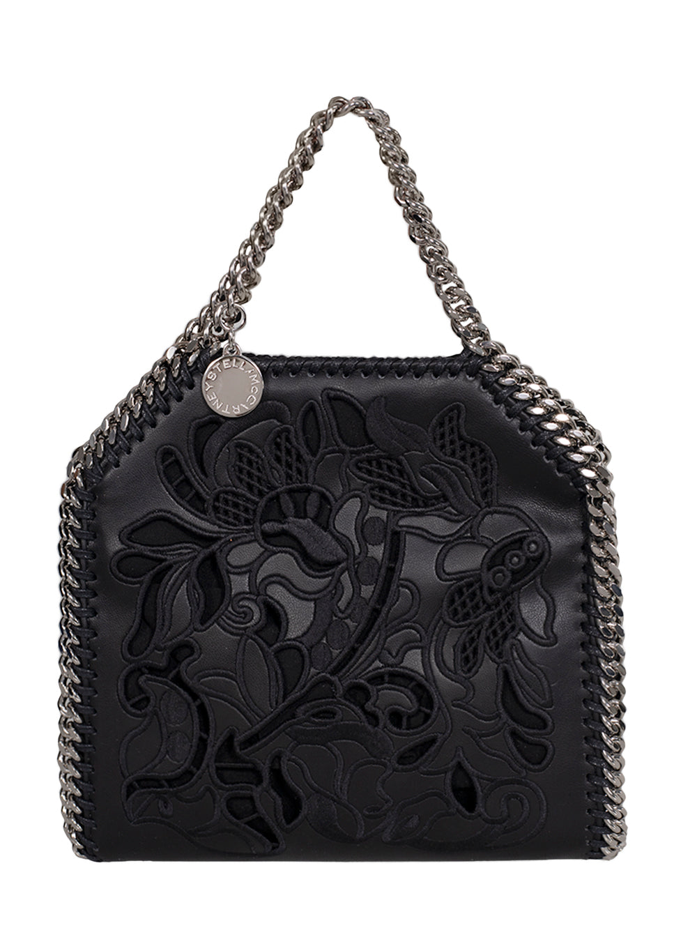 Falabella Tiny Bag Lace On Black