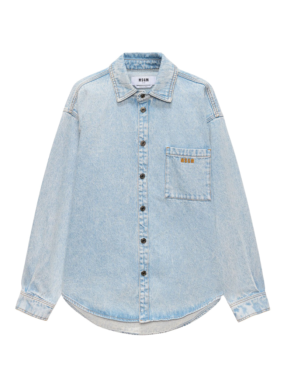 Camicia In Denim/Denim Shirt Light Blue