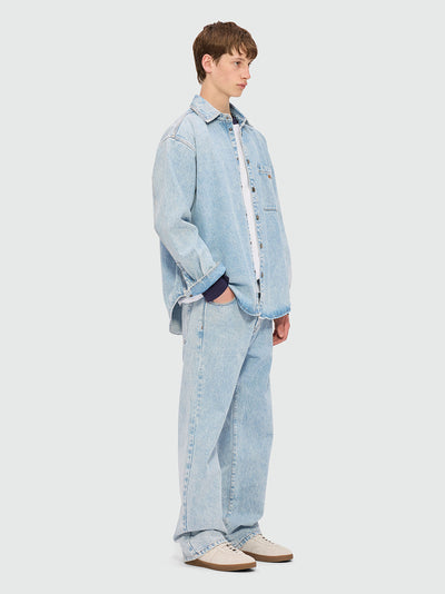 Camicia In Denim/Denim Shirt Light Blue