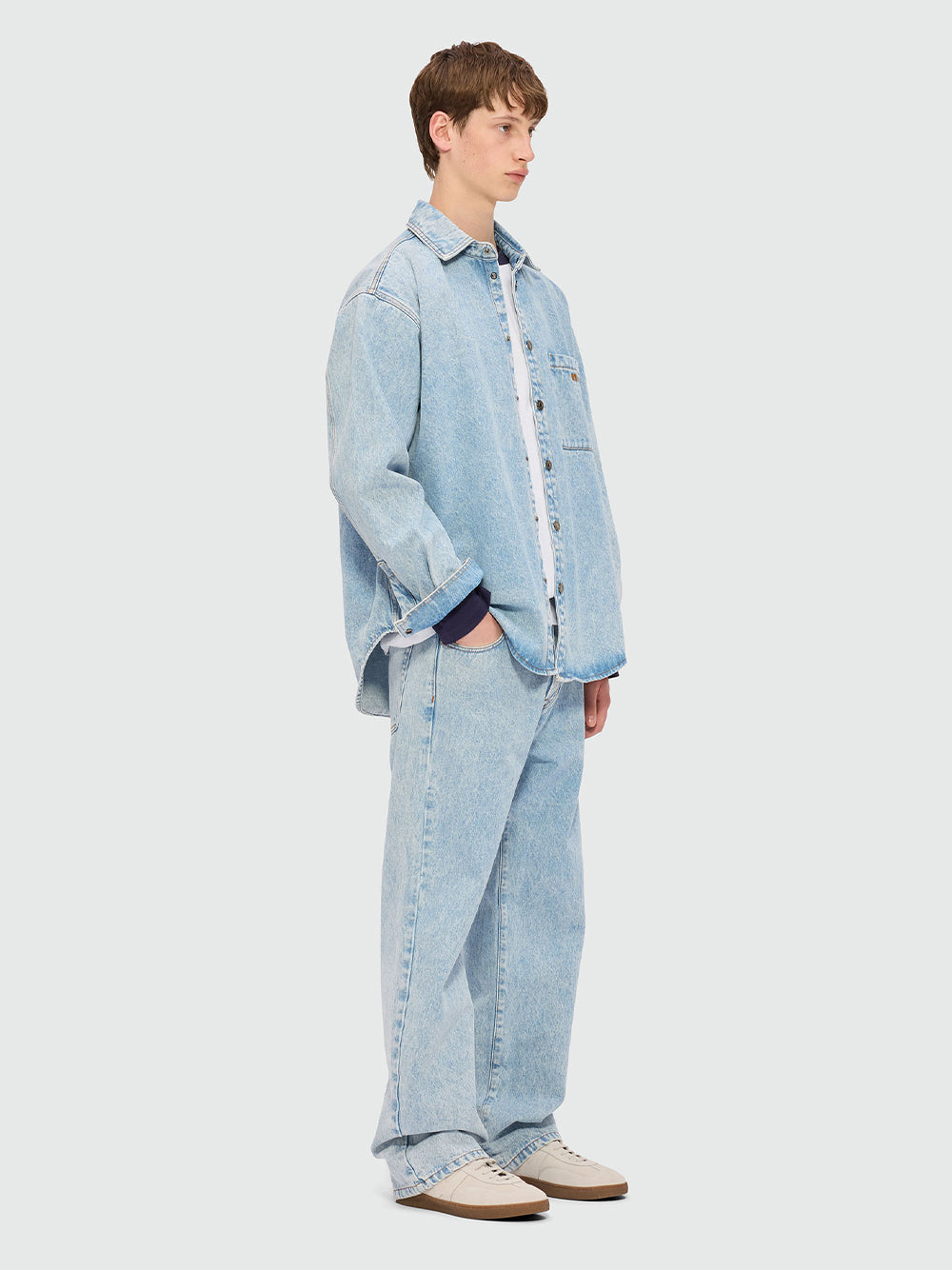 Pantalone/Pants Light Blue