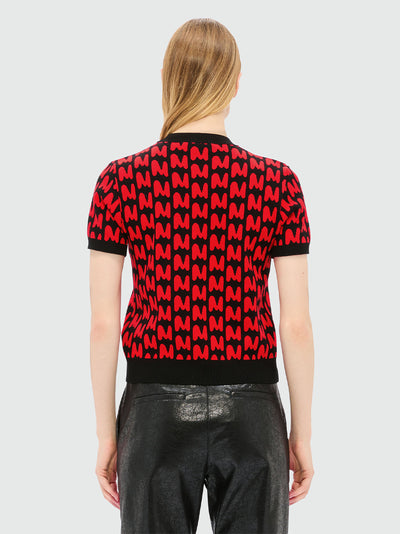 Maglia/Sweater Black/Red