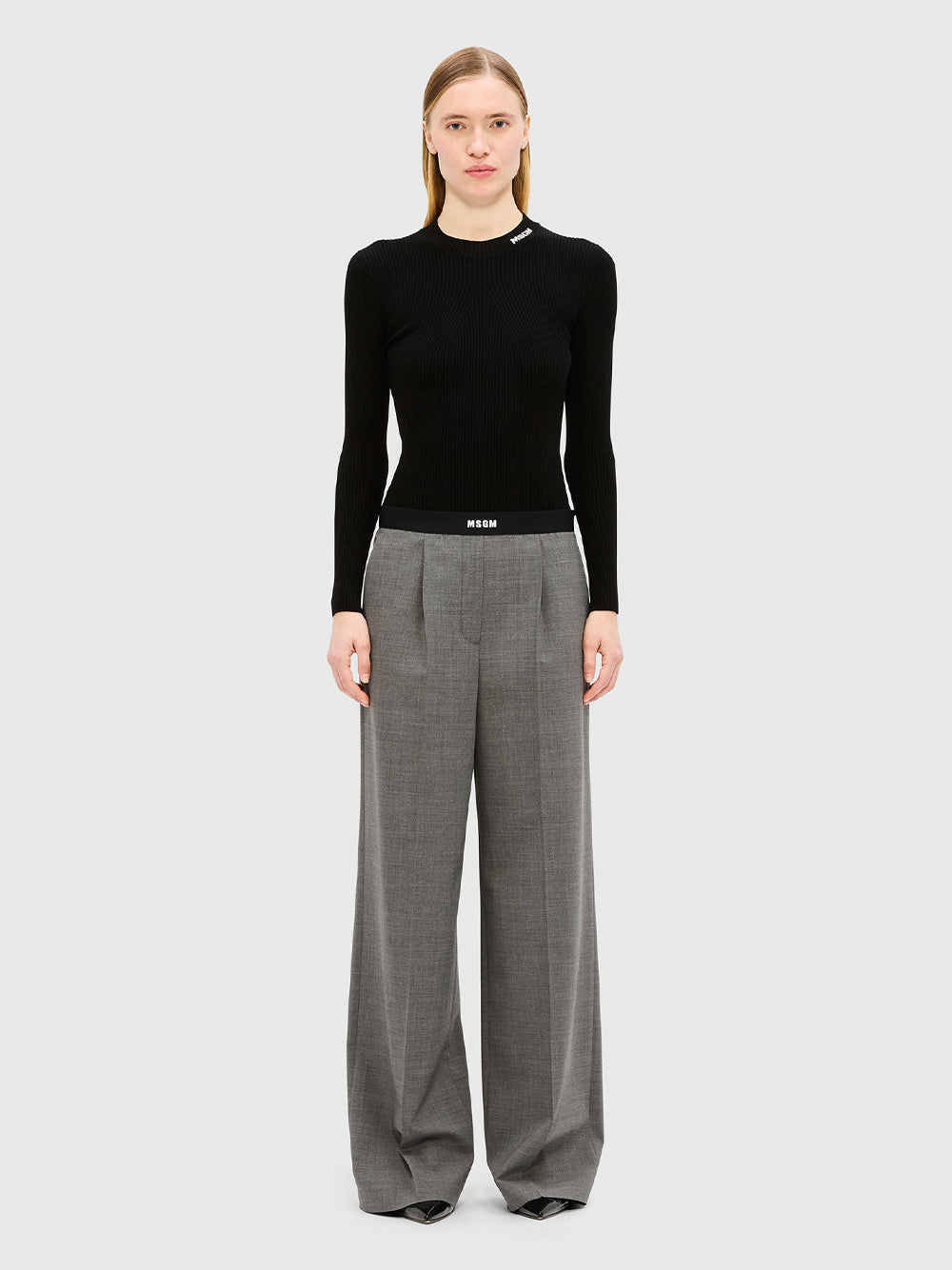 Pantalone/Pants Grey Melange