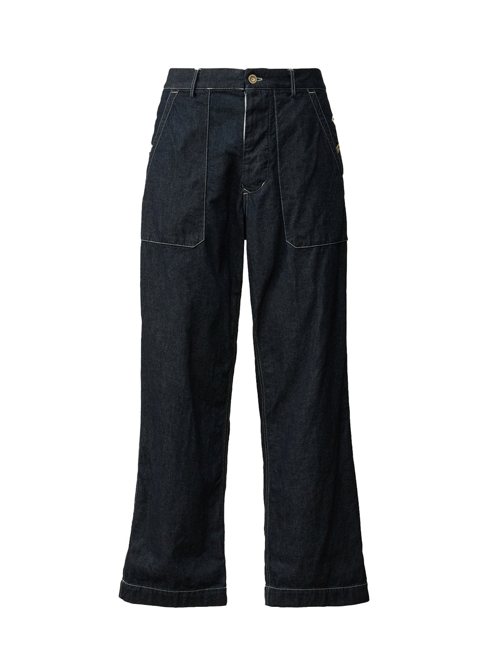 3/1 Loose Pants Denim (Denim Blue)