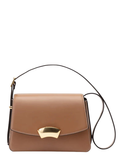 ID Medium Shoulder Bag (Camel)