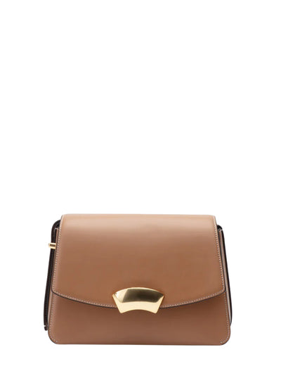 ID Medium Shoulder Bag (Camel)