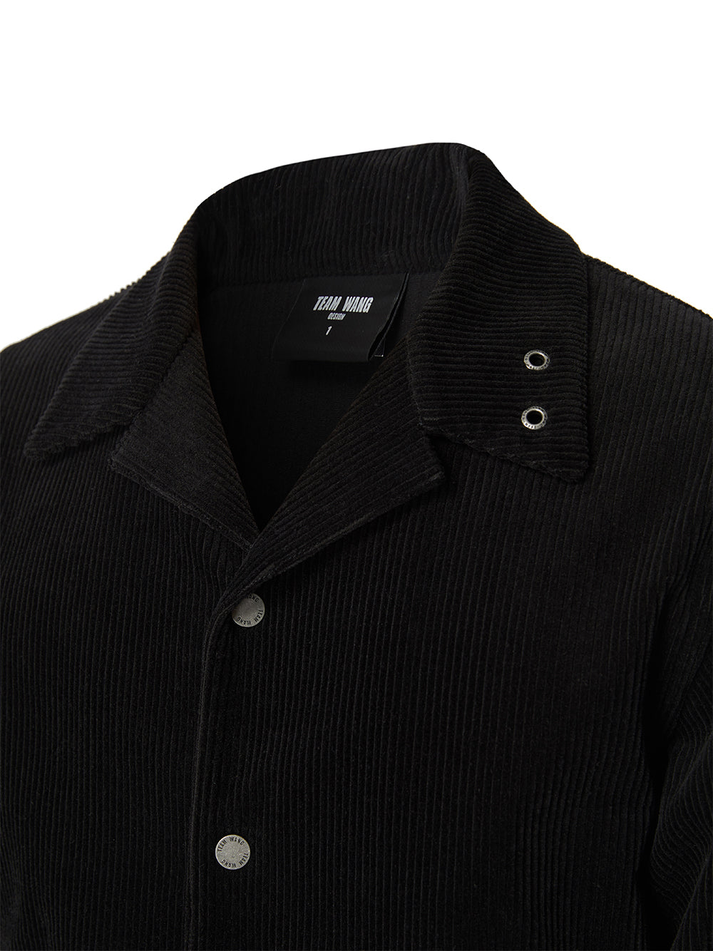 Choices Corduroy Jacket Black