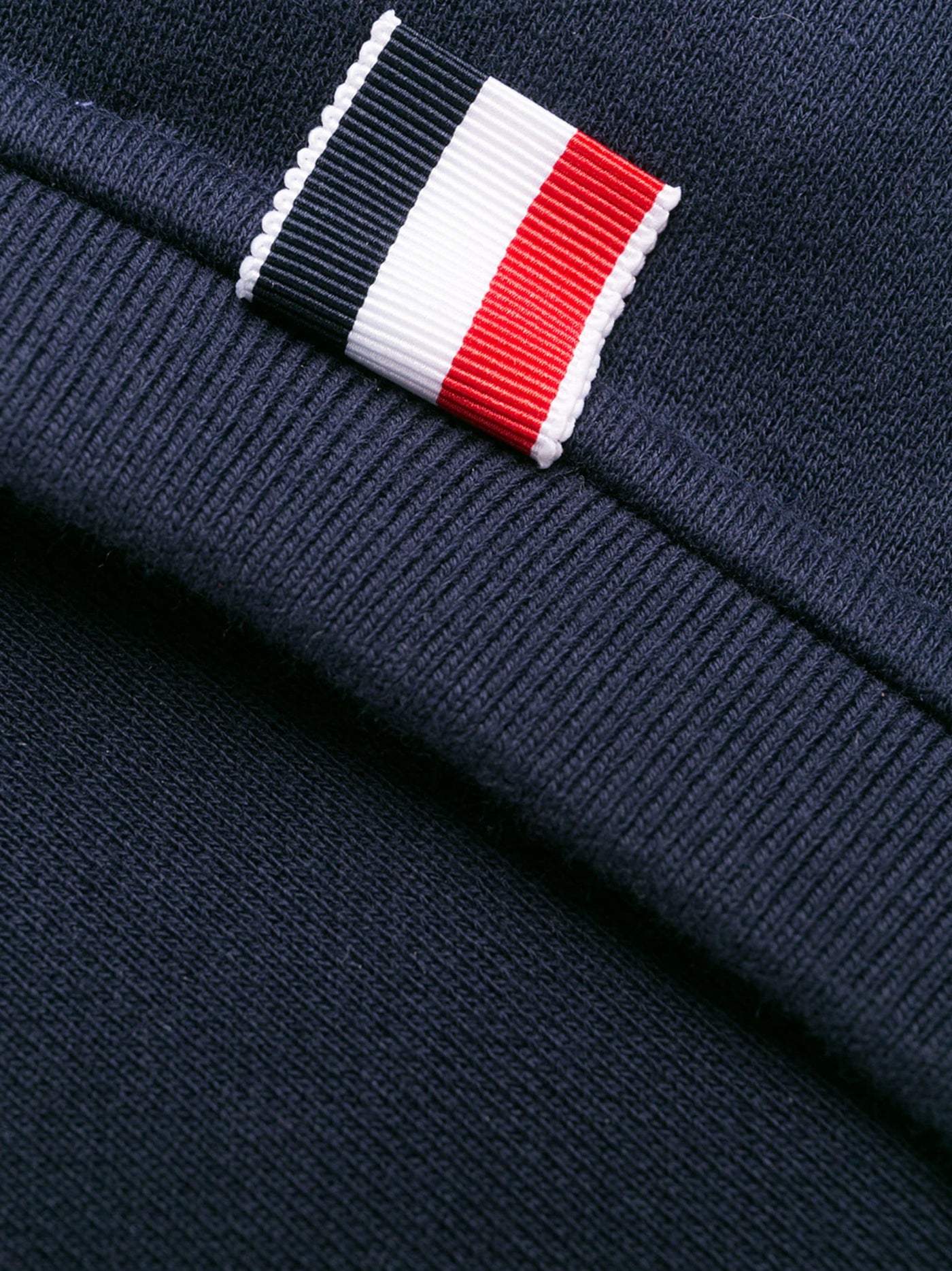 4-Bar Loopback Sweatshirt Dress (Navy)
