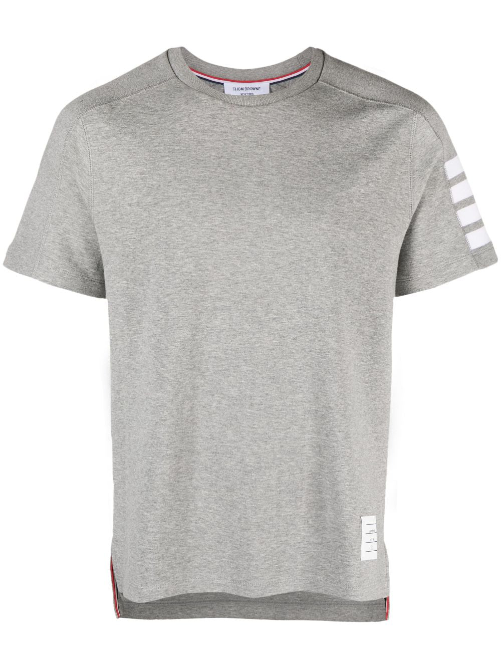 4-Bar Short Sleeve T-Shirt (Light Grey)