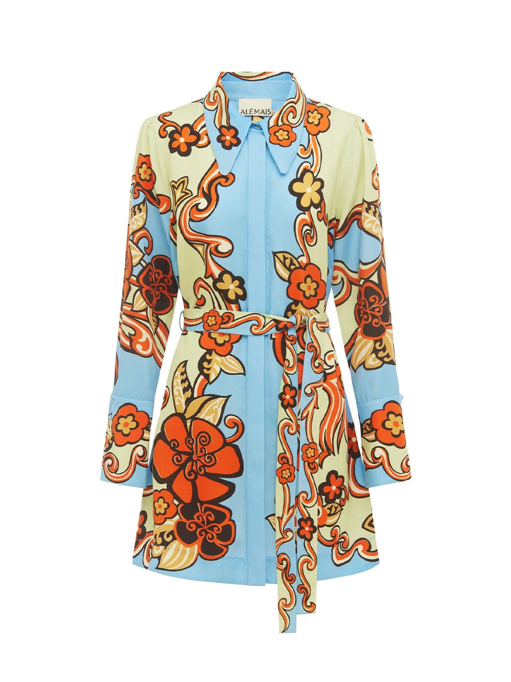 Ondine Mini Dress Sky