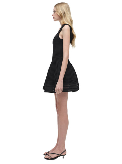 Lottie Mini Dress (Black)