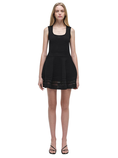 Lottie Mini Dress (Black)
