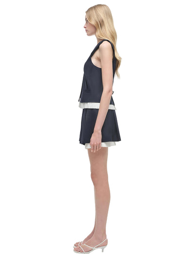 Suzie Pleated Short (Midnight)