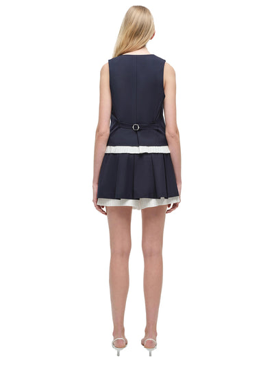 Suzie Pleated Short (Midnight)
