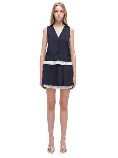 Suzie Pleated Short (Midnight)