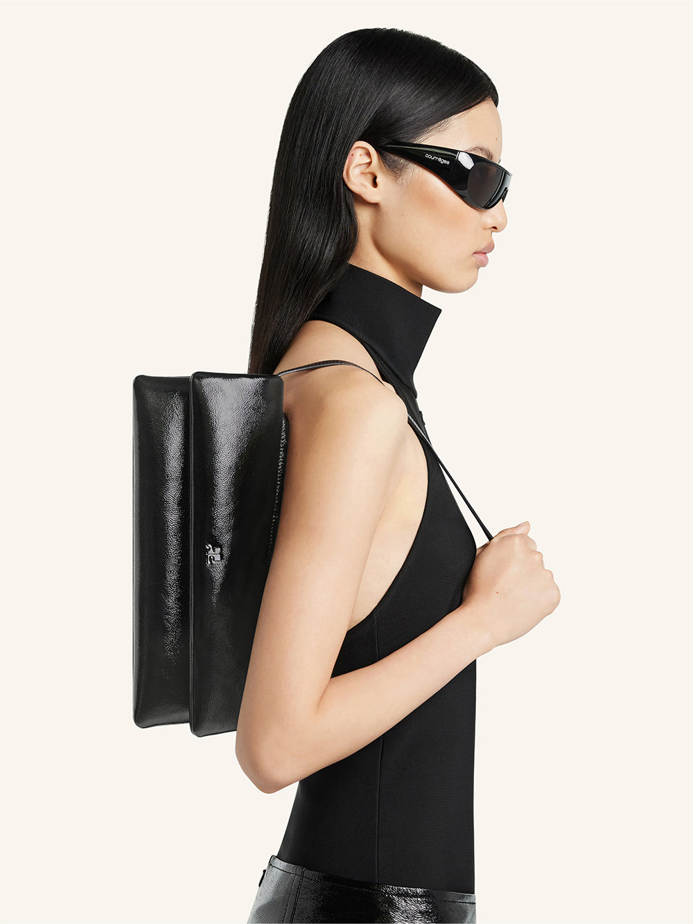Cuff Naplack Clutch Black