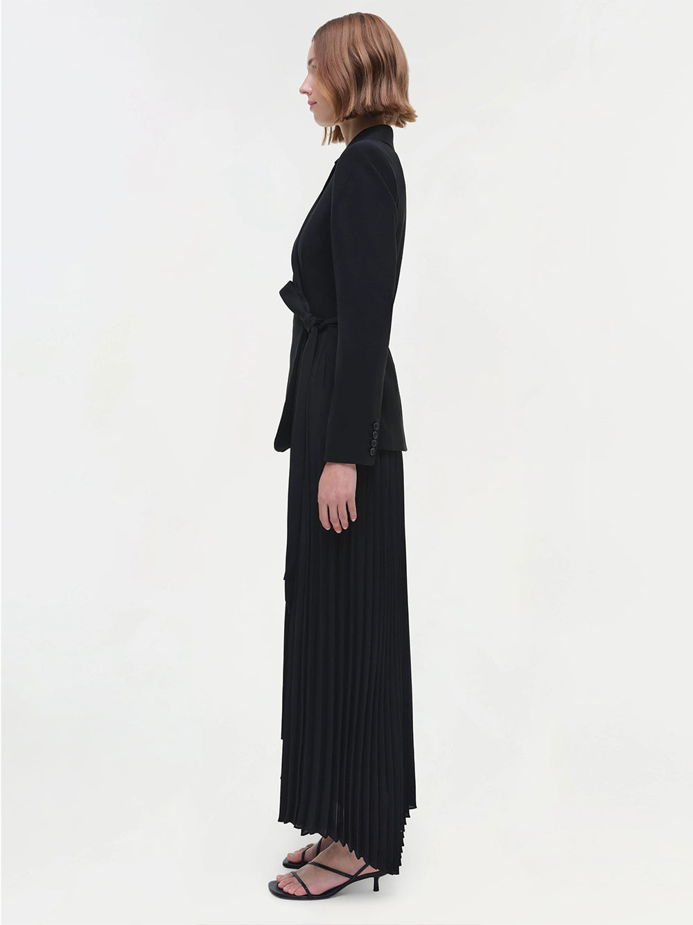 Ambretta Comb0 Blazer Dress Black