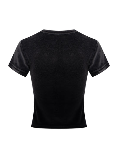 Baby Tee (Washed Nickel)