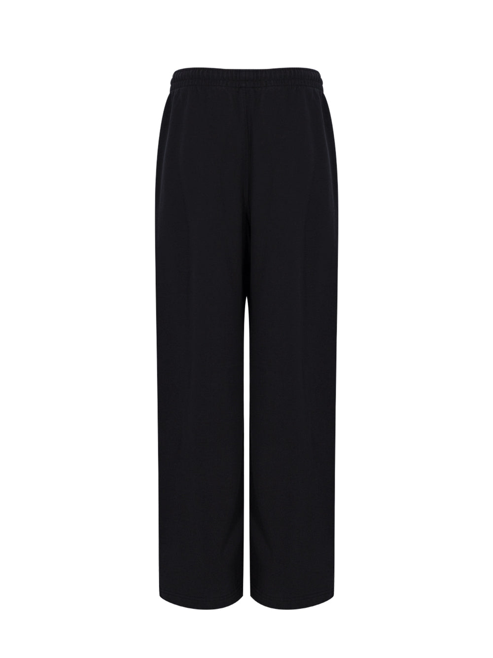 Sweatpant in Cotton Terry with Crystal Hotfix Drawcord (Black)