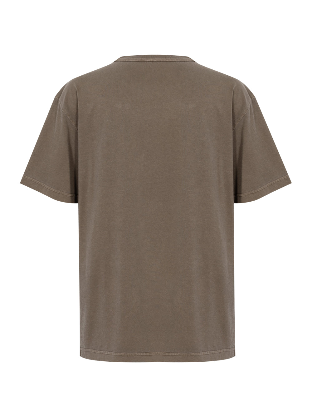 Women Cotton-Jersey Logo Tee (Washed Walnut)