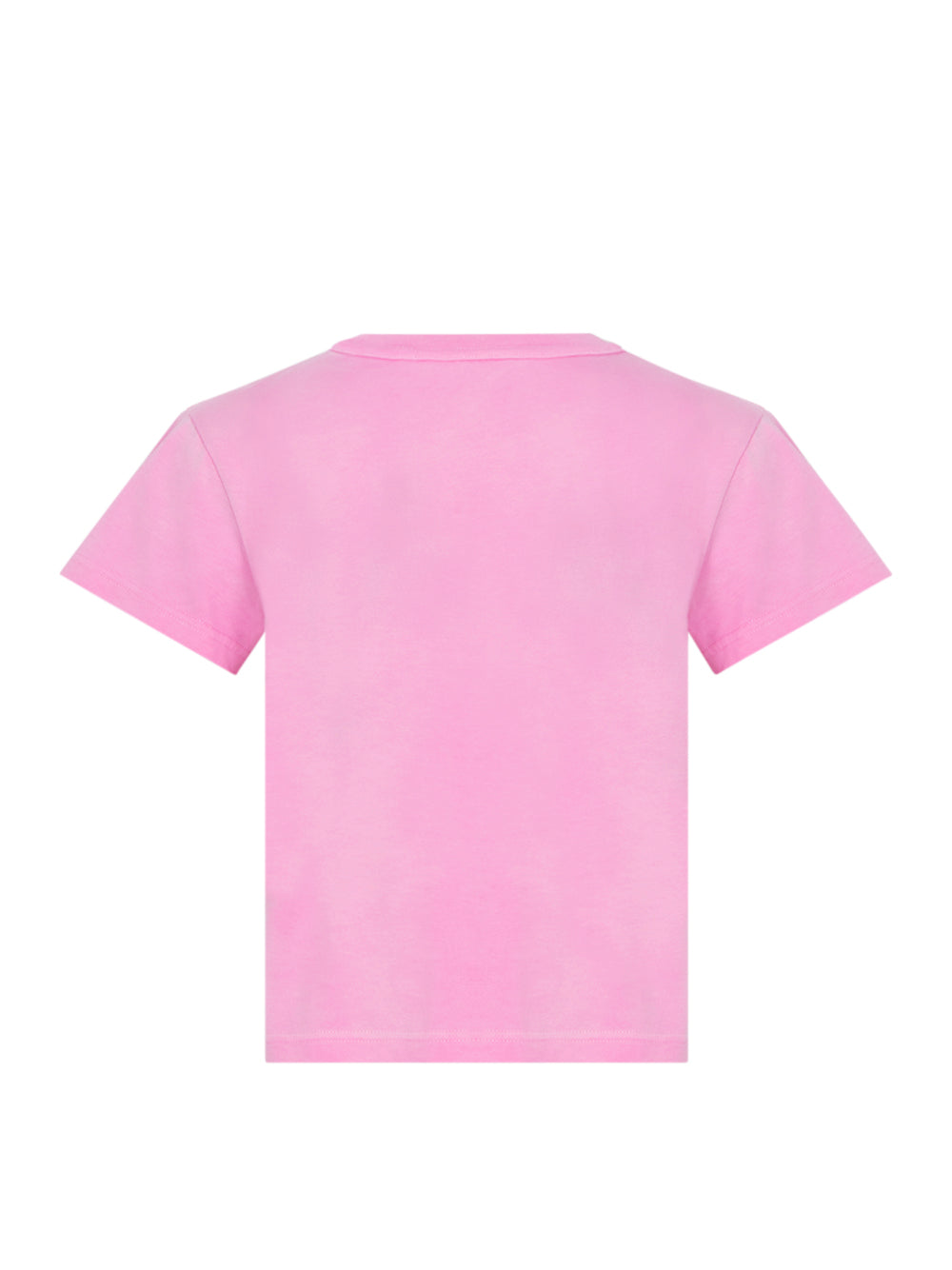 Women Puff Logo Shrunken Tee In Cotton Jersey (Washed Lotus)
