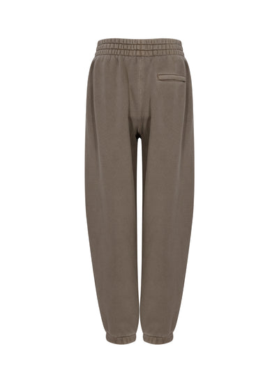 Women Puff-Print Logo Sweatpants (Washed Walnut)