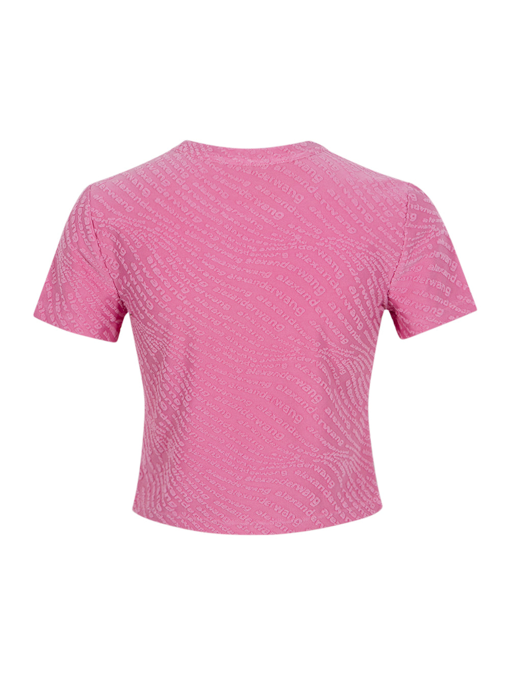 Logo Jacquard Short Sleeve Baby Tee (Lotus)