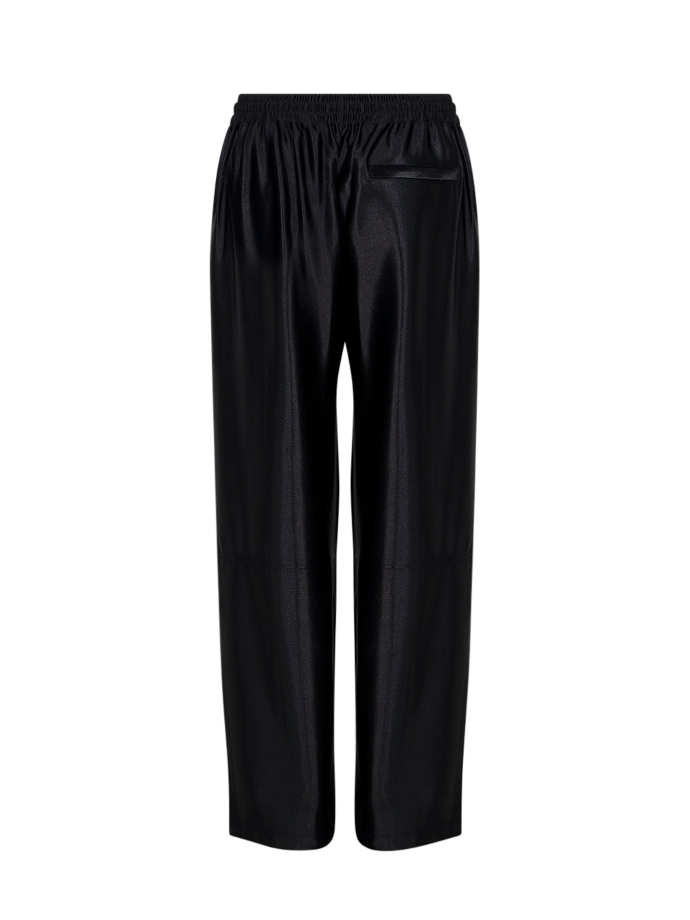 Satin Faille Sweatpants (Black)