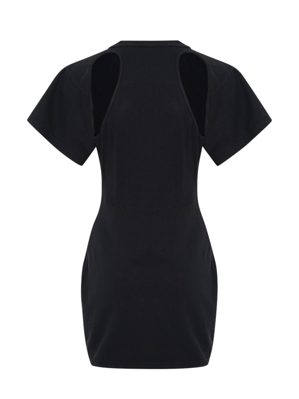 Deconstructed Minidress (Black)