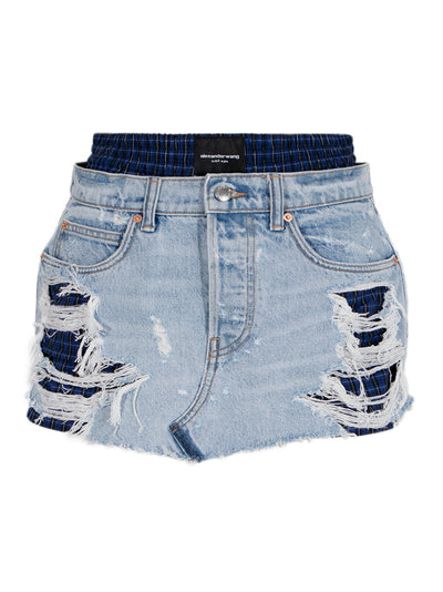 Prestyled Distressed Denim Distressed L