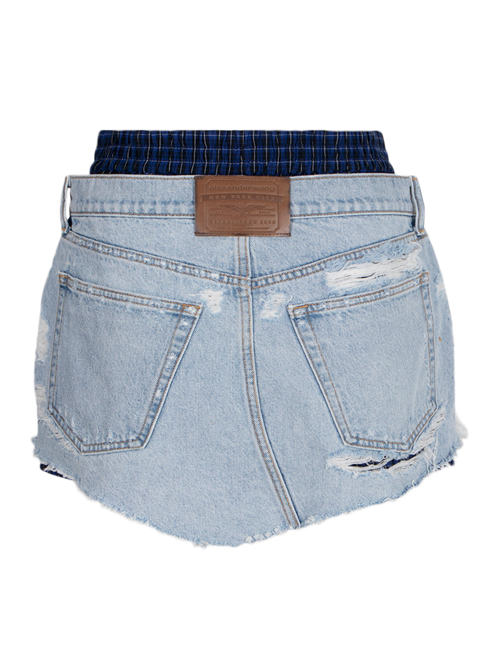 Prestyled Distressed Denim Distressed L