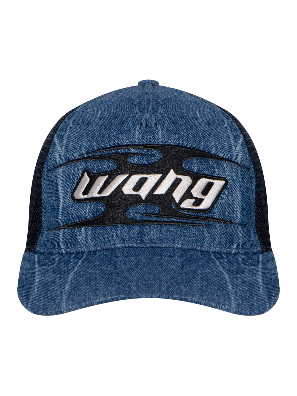 Blade Logo-Embroidered Trucker Hat (Medium Indigo)