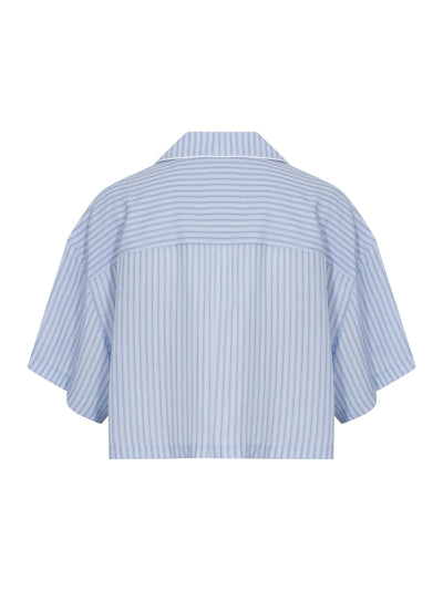 Pajama-Style Shirt (Oxford Blue Multi)