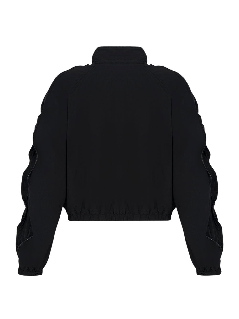 Oversized Track Jacket (Black)