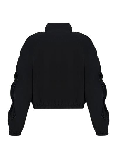 Oversized Track Jacket (Black)