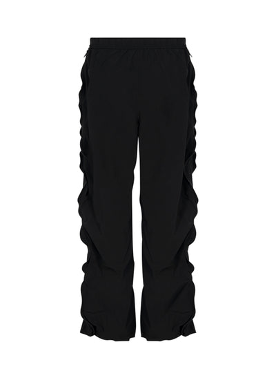 Logo Drawcord Track Pants (Black)