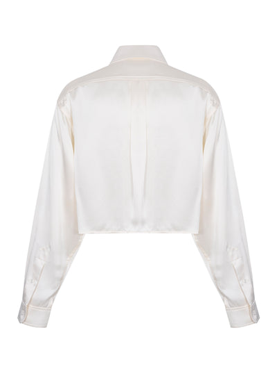 Boyfriend Shirt (Ivory)
