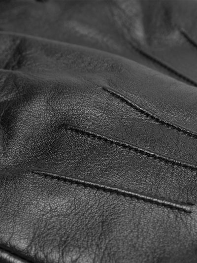 Classic Leather Gloves Black