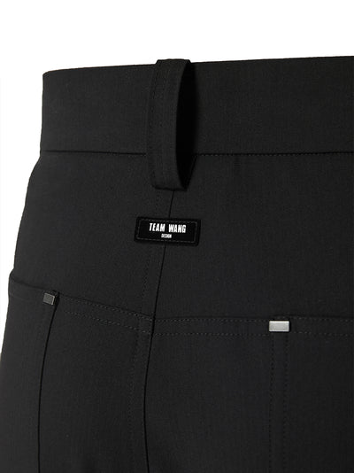 Choices Pleated Trouser Black