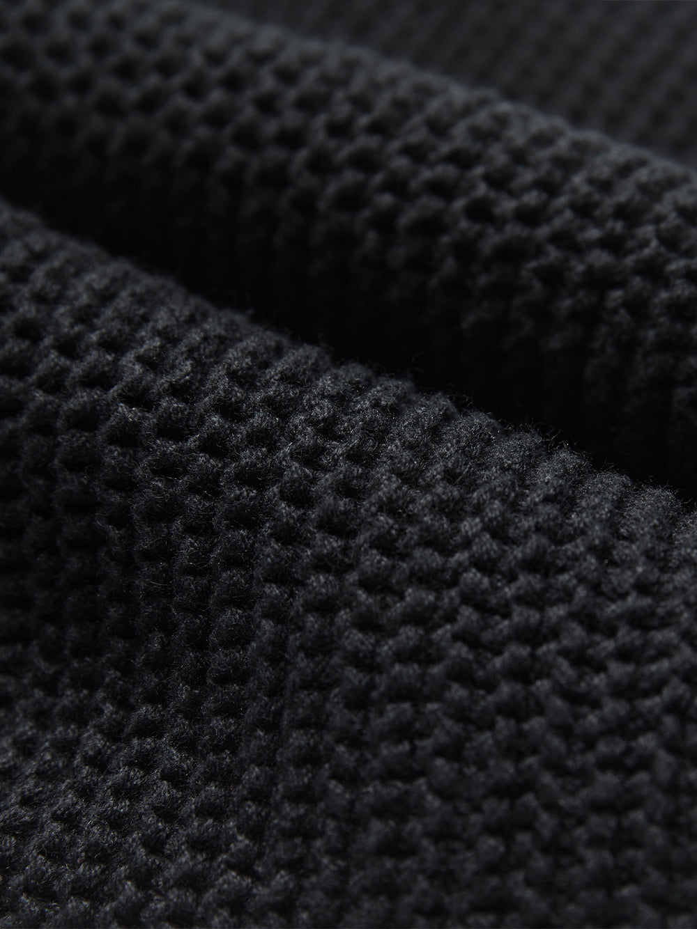 Knitted Bucket Hat Black