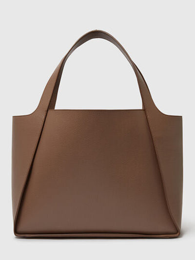 Logo Large Tote Bag Ash