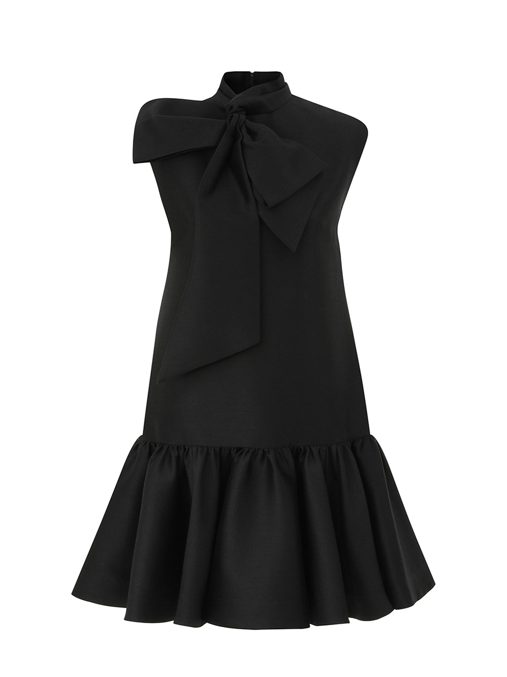 Hypnotic Bow Mini Dress Black