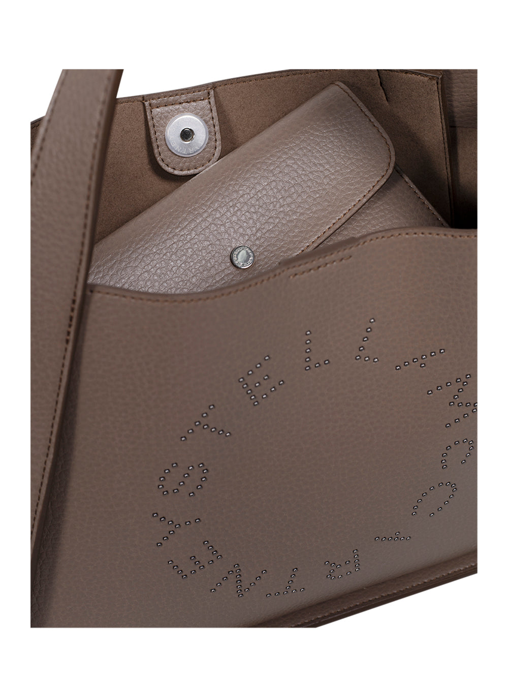 Logo Crossbody Tote Bag (Ash)