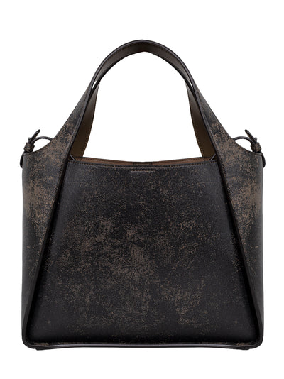 Logo Crossbody Tote Bag Age Mud